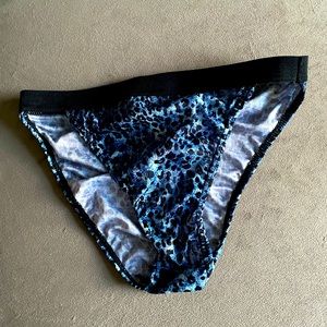 Men’s Leopard Print String Bikini Briefs